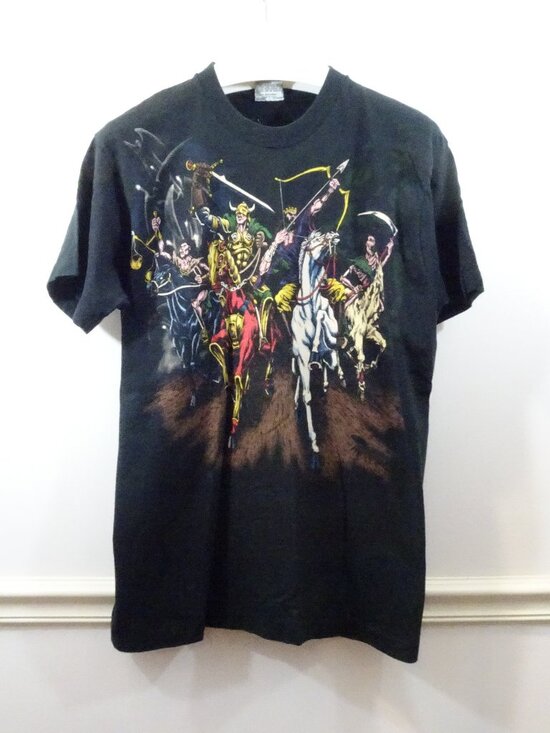 Liquid Blue Other - Liquid Blue Men's L Four Horseman Graphic T-Shirt